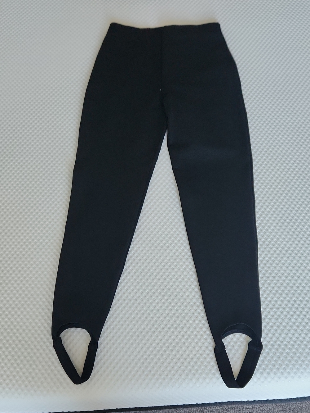Massimo Dutti Black Stirrup Leggings for Kids